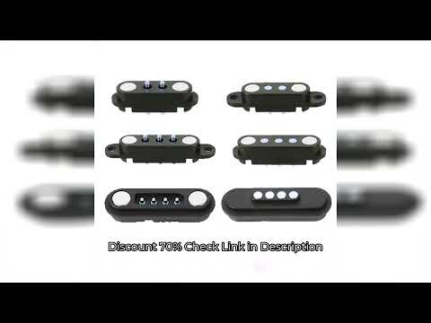 1-10pcs 2A DC Magnetic Pogo Pin Connector 2Pin 3Pin Pogopin Male Female Spring Loaded DC Power Sock