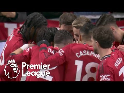 'TERRIFIC VOLLEY!': Patrick Dorgu drills Man United ahead of Newcastle | Premier League | NBC Sports