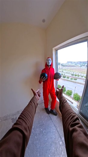 Hacker vs Rooftop Parkour Free Running Pov 😂✅#moneyheist #parkour #shorts #yt #shortsfeed