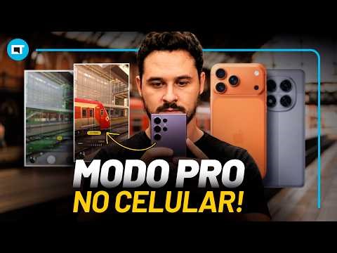 Segredo pras melhores fotos que seu smartphone já sabe: MODO PRO CELULAR!