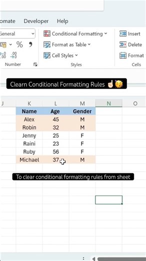 Remove conditional formatting rules from sheet ✔️