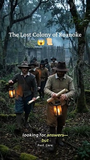 The Lost Colony of Roanoke: America’s 400-Year Mystery😱📜 #shorts #shortsfeed #historyfacts #roanoke