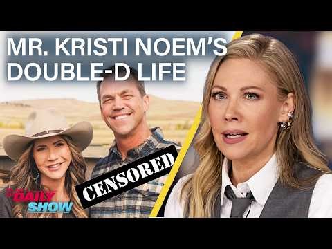 Kristi Noem's Husband Gets Busty & Lindsey Graham Spotted at Disney World | The Daily Show