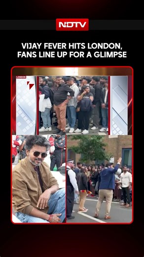 Vijay Fever In London: Fans Line Up For A Glimpse
