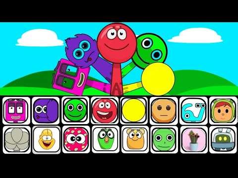 All Phases in New Incredibox Sprunki OC of Eighteen From Fluffy Emoji Phase 1 VS Phase 2 Part 16