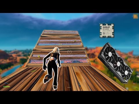 RTX 3080 + RYZEN 7 9800X3D | Fortnite Reload Ranked Benchmark | 1440p Performance Mode