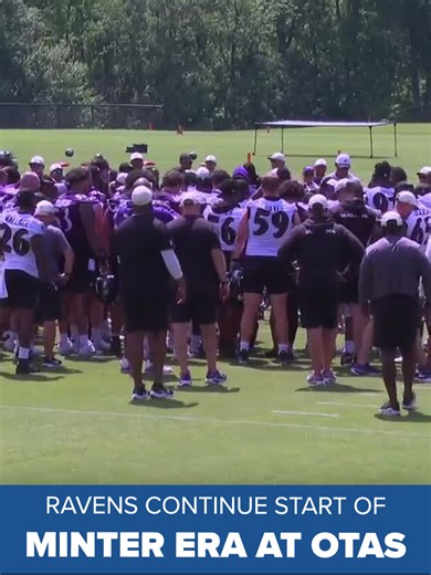 The Ravens took the practice field for the second day of their organized team activities (OTAs) and the first where the media got to hear from Head Coach Jesse Minter afterwards. We're still months away from kicking off a real game, but the preparations for the upcoming season are well underway. There are only so many things teams can do at this point in the calendar, during these voluntary practices. Lamar Jackson was a notable absence. #baltimore #baltimoreravens #sports #nfl
