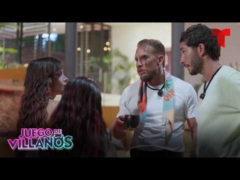 Las estrategias elevan la tensión | Juego De Villanos | Telemundo Entretenimiento