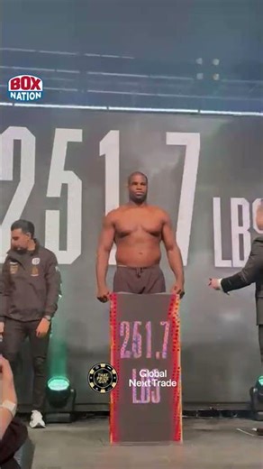 Daniel Dubois Weighs In The HEAVIEST of His Proffesional Career