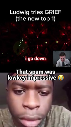 Ludwig tries the new top 1 GRIEF 💔