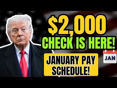 🚨 IT'S TIME! $2,000 Stimulus Check Update & Social Security JANUARY 2026 Payment Schedule ✅