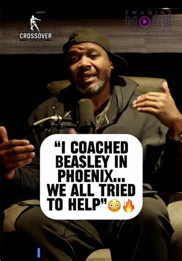 LINDSEY HUNTER HAD TO SET THE RECORD STRAIGHT ON MICHAEL BEASLEY 😭💀🔥 After Tim Hardaway Sr. addressed the Michael Beasley and Kenyon Martin conversation, Lindsey Hunter jumped in with FIRSTHAND EXPERIENCE! 👀 Lindsey was actually Michael Beasley’s HEAD COACH with the Phoenix Suns in 2013! 🏀 And according to Lindsey, people in Phoenix TRIED to help Beasley — so he wasn’t letting that narrative slide! 😳 Things got HEATED and HILARIOUS when Lindsey started going OFF! 😂💀 🎙️ The Crossover Pod