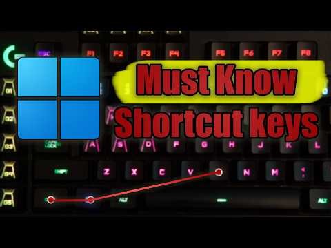 22 Windows shortcut keys that you NEED to know