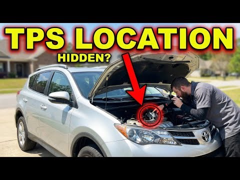 Throttle Position Sensor Location 2014 Toyota Rav4