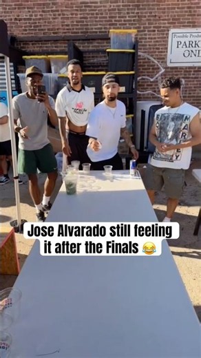 Alvarado can’t miss anywhere 🔥 (via clarencenyc/IG)
