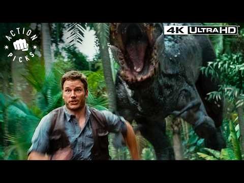 The Indominus Rex Escapes (Full Scene) | Jurassic World