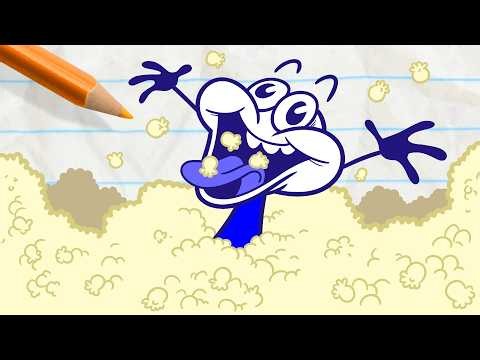 Children Of The Popcorn | Pencilmation Cartoons!