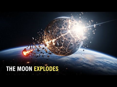 What If The Moon Exploded? Could Humanity Survive?
