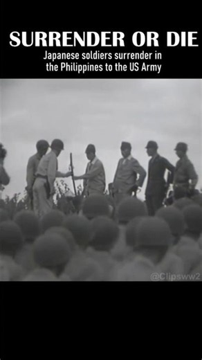 Rare WW2 Footage: Japanese Soldier Surrenders (1945) #ww2 #japan #history