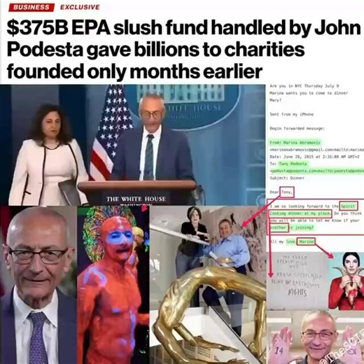 rockyoumentally on X: "John Podesta.. The green new steal." / X