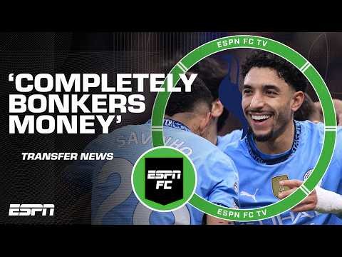 ‘RIDICULOUS MONEY’ 💸 Savinho and Marmoush to Spurs LATEST 📝 | ESPN FC