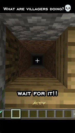 What are villagers doing💀#shorts #minecraft