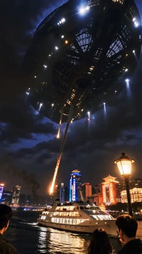 第一人稱體驗外星飛船入侵地球 | POV UFO Invasion #UFO #AlienInvasion #AIVideo
