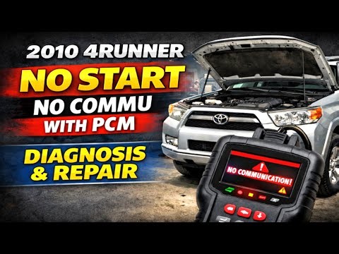 Toyota 4Ranner No Start Condition Diagnosis & Repair