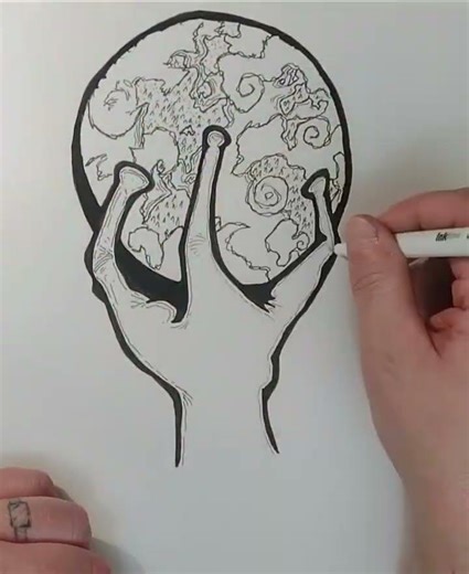 #original #art #timelapse #sketch #mars #movies #illustration #viral