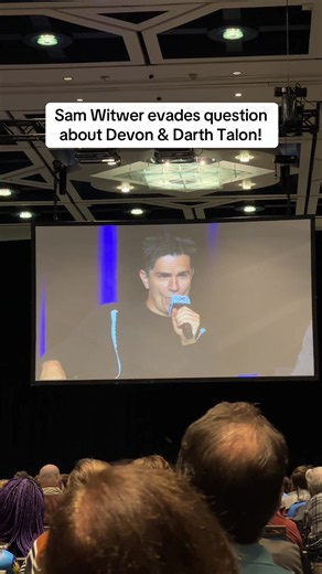 More from @FanX Comic Conventions Star Wars Television Panel about Maul Shadow Lord Season 2 where Sam Witwer dodges question from fan about Devon being Darth Talon! #starwars #maulshadowlord #darthmaul #ahsoka #fanx
