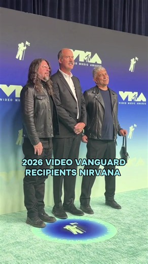 Our 2026 #VMA Video Vanguard recipients have ARRIVED! | Nirvana Video Vanguard Award 2026