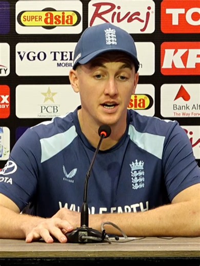 England Captain Harry Brook Post-Match Press Conference | Pakistan vs England | Match 2 | Pakistan ODI Tri-Series 2026 | PCB | MZS1K #PAKvENG | #ODITri-Series | #CricketKaJashan