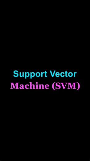Support Vector Machine | Unsupervised Machine Learning