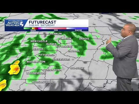 April 22 Forecast: Dry until Saturday morning in Western PA