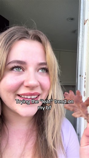 Couples Trend Fail: Boyfriend's Reaction to Leaf Prank
