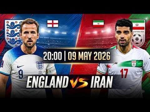 🔴 ENGLAND vs IRAN Full Match | Jude Bellingham & Harry Kane Showdown