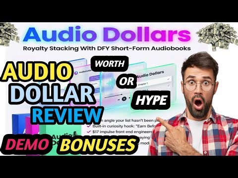 I Tried AUDIO DOLLARS....Honest Review ( Shocking Result) | Worth or Hype | Review