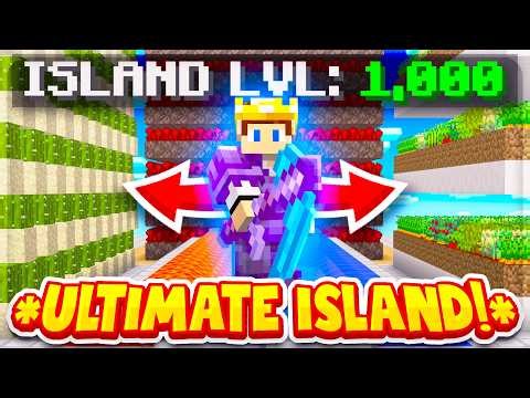 THE *ULTIMATE* LVL 1000 ISLAND WORTH TRILLIONS! ($$$) | Minecraft Skyblock | McHub EP #8