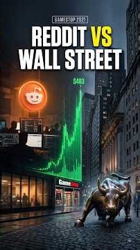 How Reddit Challenged Wall Street |GameStop 2021 Explained | Gamestop 2021 | #shorts #reddit