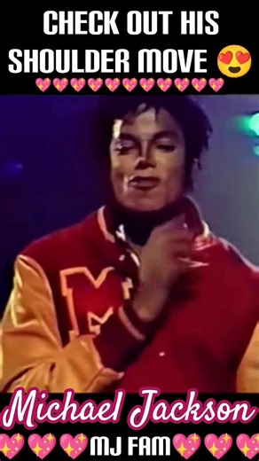 Michael Jackson 'Thriller' Live MJ in Red and Yellow Jacket.