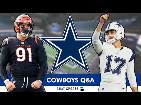 Cowboys Rumors: Sign Trey Hendrickson & Braden Smith? Draft Targets? Brandon Aubrey Extension? | Q&A