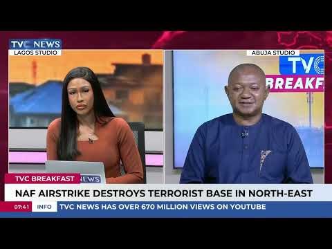 NAF Airstrike Destroys Terrorist Base in North-East