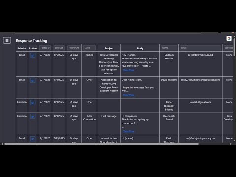 Recruitment & Communication Management System