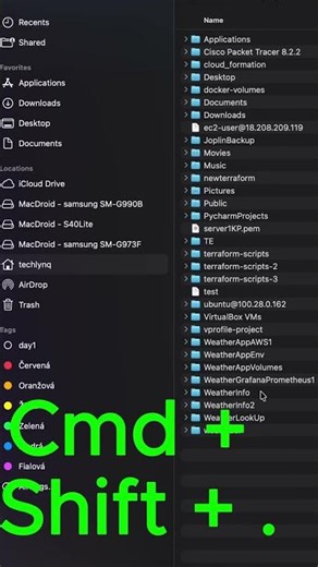 Mac hidden files trick that changes everything #shorts #macos