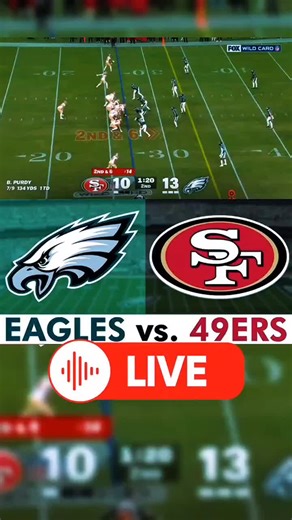 Eagles vs 49ers Live Stream Online Today, Tonight, Wild Card Round #NFL Game Eagles vs 49ers Live Stream NFL Games Live Wild Card Round Eagles Game Today Live Stream 49ers Game Today Live Stream #EaglesVs49ers #Eagles #49ers #NFLGameLiveNow #NFLWildCard .