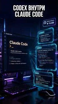 🤖 Codex внутри Claude Code 🚀 OpenAI троллит Anthropic новым плагином 😂