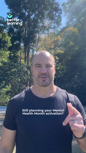 Who says improving your mental health can't be fun?! This Mental Health Month, Better Learning Australia is teaming up with Andrew McCullough to bring you a 9-day kickstarter, built to lift your… | David Shillington