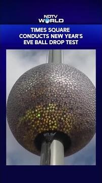 Times Square's New Year's Eve Crystal Ball Passes Drop Test Ahead Of Its Big Night In New York