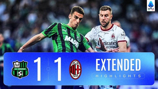 SASSUOLO-MILAN 1-1 | EXTENDED HIGHLIGHTS | SERIE A 2026/27