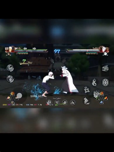 PLAY NARUTO NINJA STORM MOBILE IOS / Android #naruto #Anime #mobilegames #gameplay #fyp #gaming #games